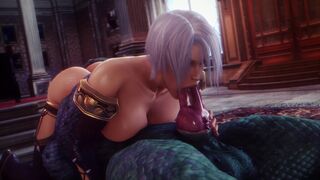 Ivy Valentine suck big cock argonian - Soulcalibur (noname55)