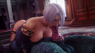 Ivy Valentine suck big cock argonian - Soulcalibur (noname55)