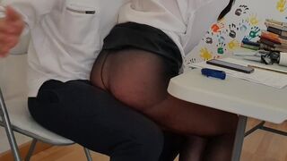 Secretary fuck boss for Money