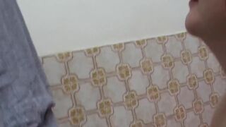 Redheaded and busty MILF makes cock enjoyment