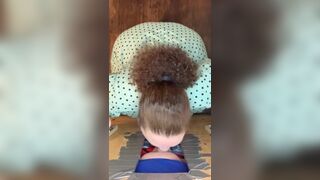 gloryhole sub slut wife sucks and tittyfucks  stranger cum on tits - 2 image