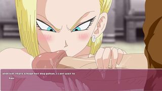 Android Quest For The Balls - Dragon Ball Part 3 - Android 18 And The Big Dick By LoveSkySanX