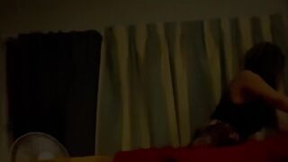 No panties big tit mature at the Asian Massage Parlor