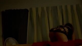 No panties big tit mature at the Asian Massage Parlor