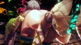 ELF WARRIOR LICKED PUSSY OF THE QUEEN FOREST | 3D Hentai