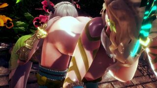 ELF WARRIOR LICKED PUSSY OF THE QUEEN FOREST | 3D Hentai