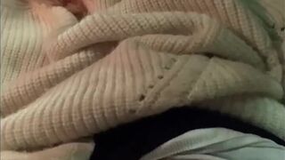 Public masterbating waiting for Daddy to get off work. - 2 image