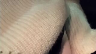 Public masterbating waiting for Daddy to get off work.