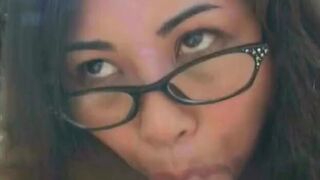 Dude fucks curvy brunette doggy-style then pulls out to fuck