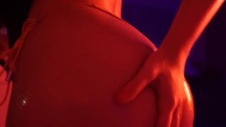 Sexy Babe Rides Dildo On Kitchen Counter