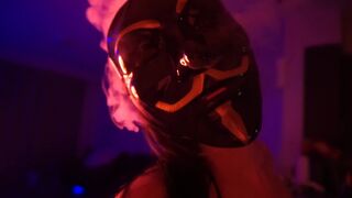 Sexy Babe Rides Dildo On Kitchen Counter