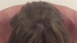 Mature Milf with massive tits! shows her husband how much she loves big cock!!