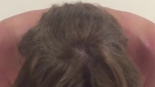 Mature Milf with massive tits! shows her husband how much she loves big cock!!