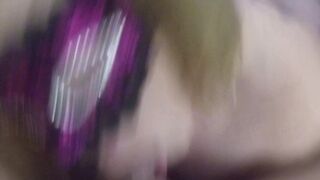 Sphynx sucks Daddy's dick