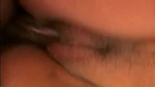 Fat amateur bitch sucks a big cock and takes it up her ass