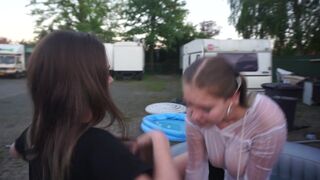 Homemade lesbian porn movie! (by Lana Lush & Denise Debs) - 2 image