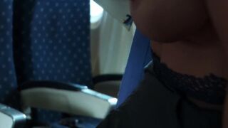 4K air hostess lesbian sex - milf and inexperienceder girl