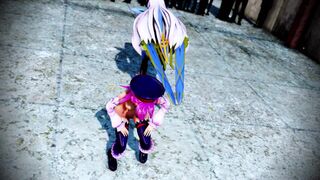 mmd r18 Helena Blavatsky Fate Grand Order seductive bitch witch 3d hentai erotic to make you cum