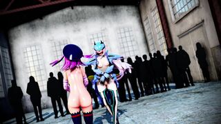 mmd r18 Helena Blavatsky Fate Grand Order seductive bitch witch 3d hentai erotic to make you cum