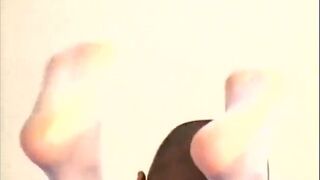 Ebony nurse  gives point of view blowjob before fucking