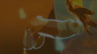 zelda playing with gauda queen