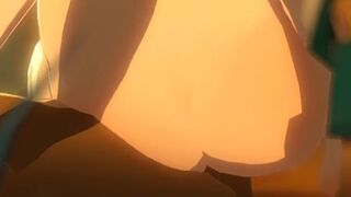 zelda playing with gauda queen