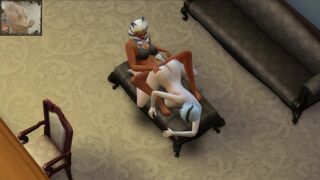 3D porn animation. Hentai. Sims 4 sex mod. Porn Ahsoka Tano and 2B. Star Wars. Nier automata