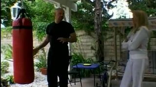 Hand-to-hand fighting instructor accepts special thanks from