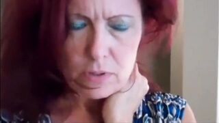 Naughty redhead mature secretary