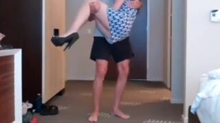 Naughty redhead mature secretary