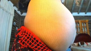 Dirty milf rides creamy , squirts all time and milking tits