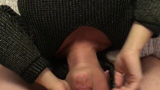 Dutch milf squirts and gets huge messy facial cumshot