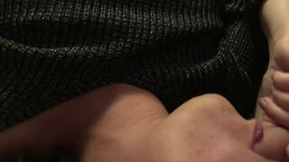 Dutch milf squirts and gets huge messy facial cumshot