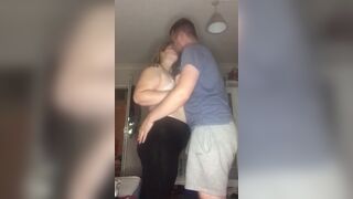 Kissing whilst stripping