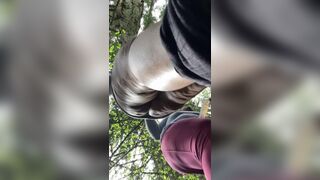 Fucking TastiLipps HARD in the Forest (We almost fall