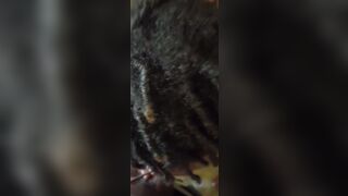 Step mom cleans dicc off before girlfriend gets out shower