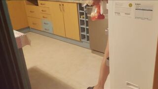 caught in the kitchen then fucked