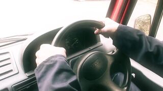 Horny babe sucks guy's tool while brunette sits on his face