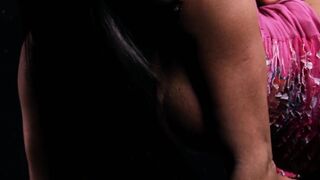 Gorgeous babe with bouncy tits gets creamed after guy pounds