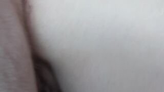 Casting a lovely milf. Close up pussy and face of a whore