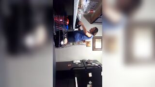 Mild does house chores