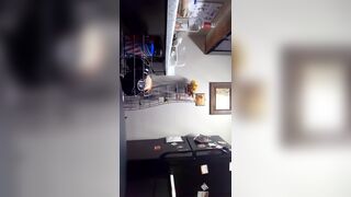 Mild does house chores