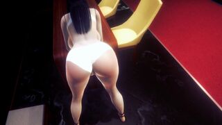 Hinata hyuga gets her ass slapped tremendously