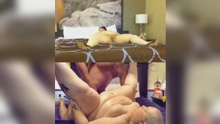 Double CumFuck Creampied Pussy