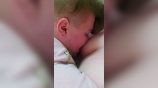 Submissive Boyfriend Sucking on my Nipple - Adult Nursing - 5 image