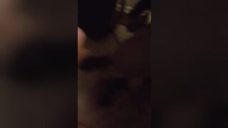 Slut MILF takes bath then sucks dick