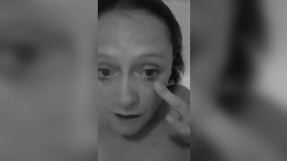 Slut MILF takes bath then sucks dick