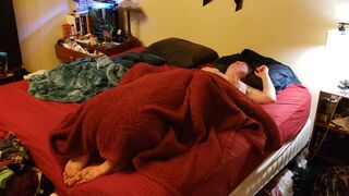 Luscious BBW Cums Hard for the Undercover Pussy-eating Monster!!