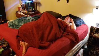 Luscious BBW Cums Hard for the Undercover Pussy-eating Monster!!