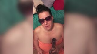 Cumshots on my Face and Tits!